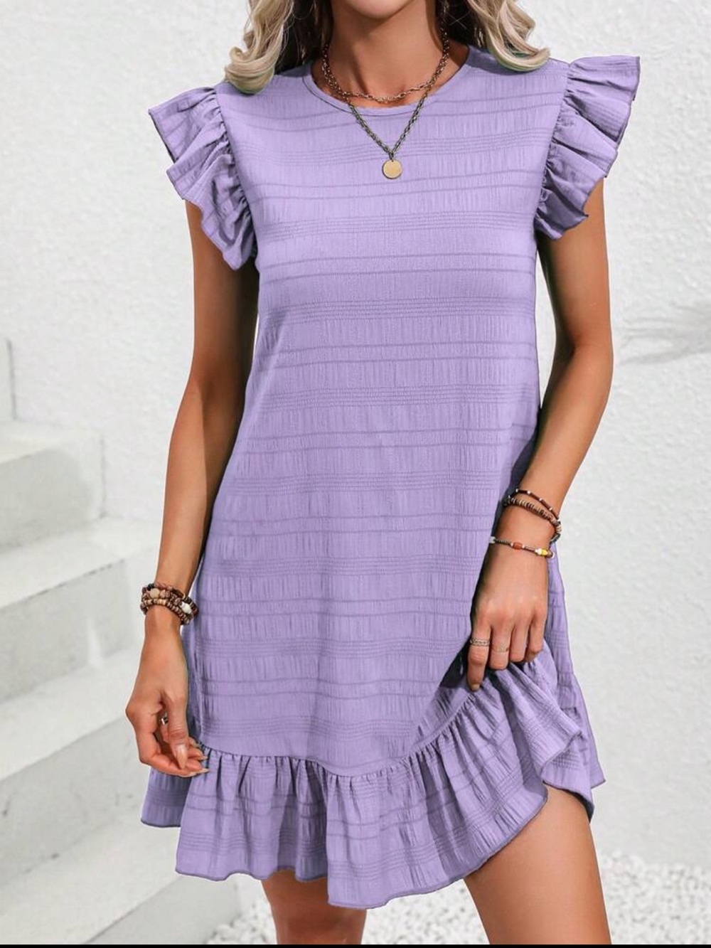Lavender summer dress